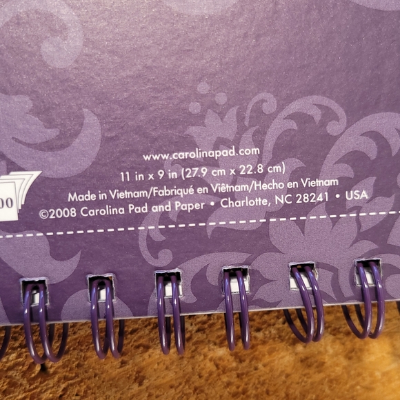 3/$25 Jacquline Savage McFee Lined Notebook - Picture 6 of 10